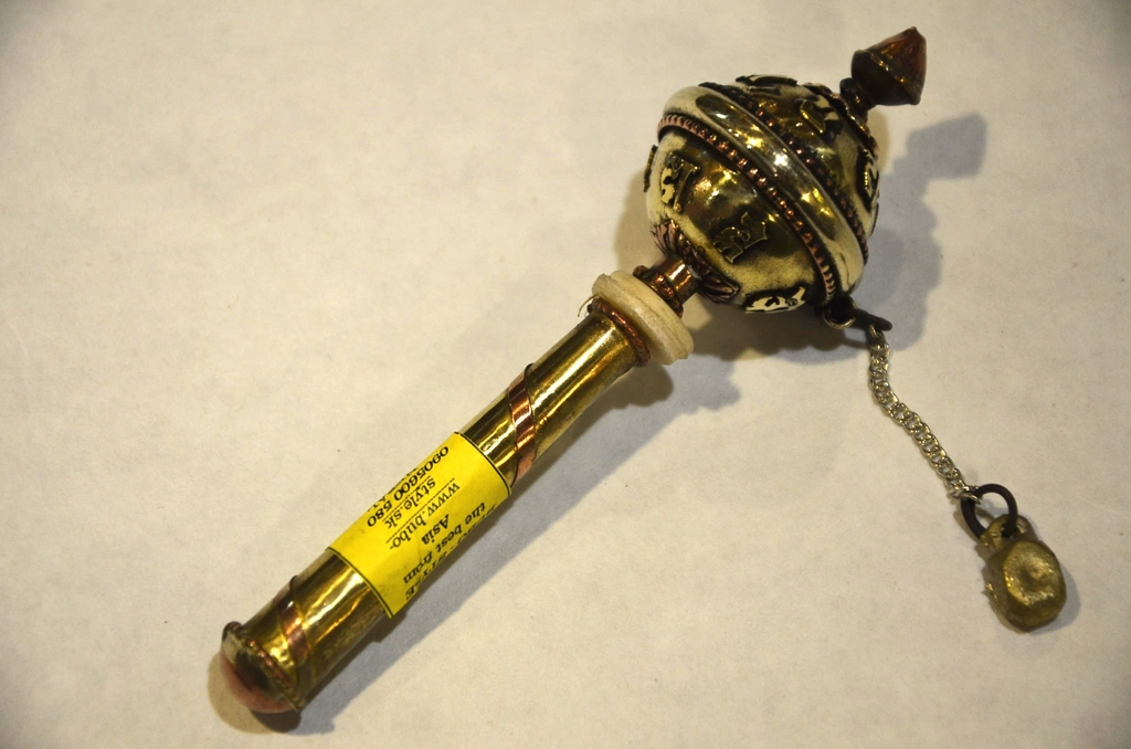 Modlitebný mlynček do ruky okrúhly 10cm