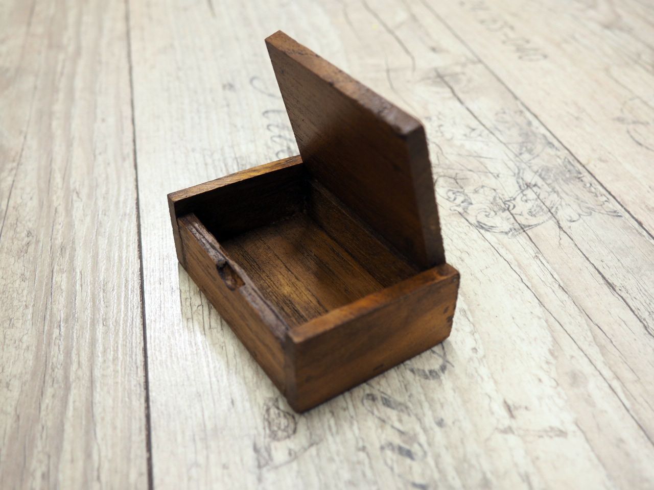 Drevený box old wood 6x8cm