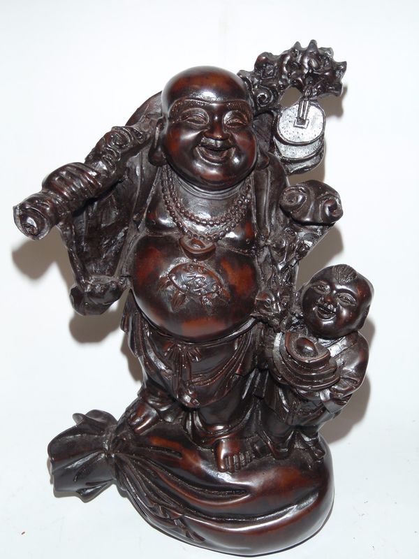 Živica smejuci sa budha s deťmi 9*14*23