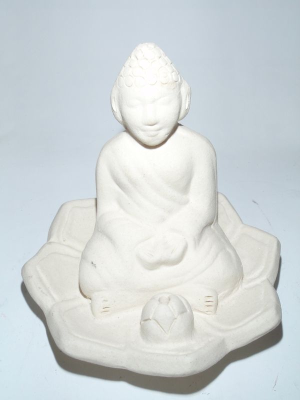 Ker. stojan na von. tyč. BUDHA malý