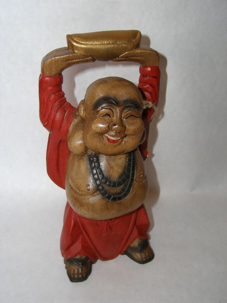 Budha 30 cm - pozlatený