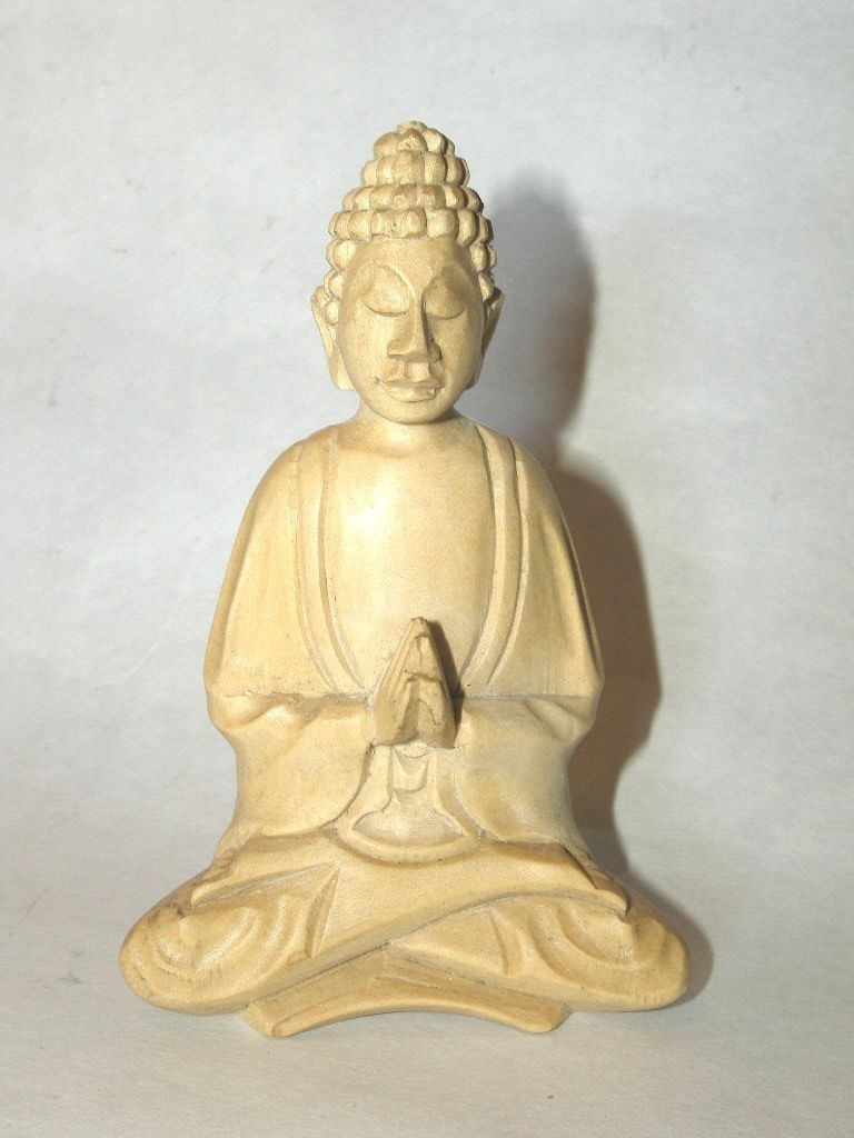 Budha sediaci 10cm ruky spolu