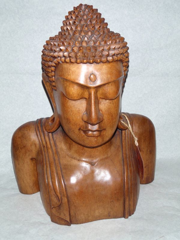 Budha hlava pol trupu 40 cm