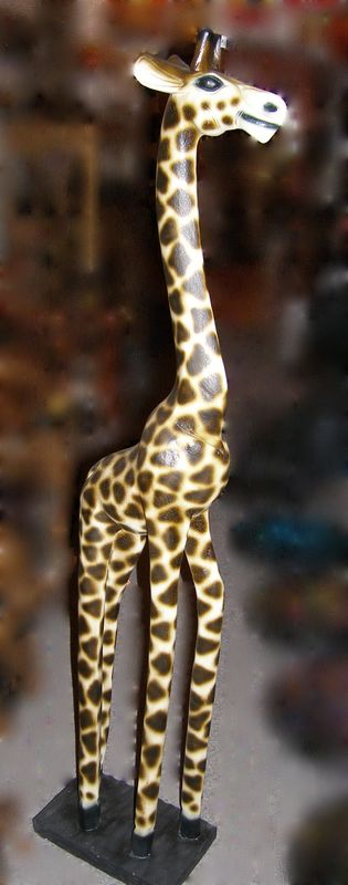 Žirafa 150 cm žltá