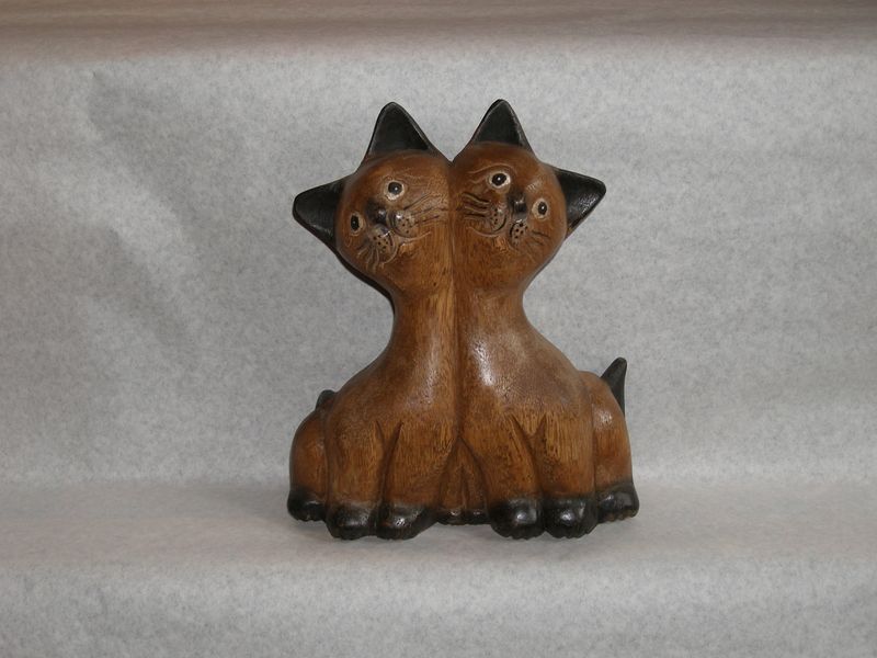 Mačka "dvojičky" cca 20  cm