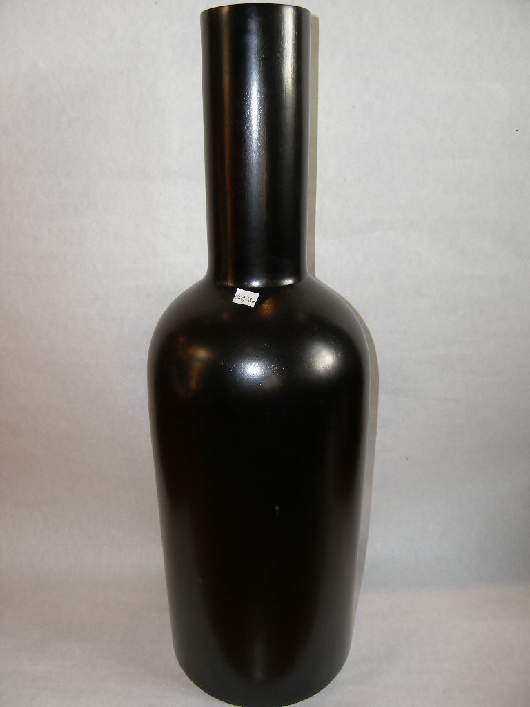 Vaza vysoka  čierna 25*75