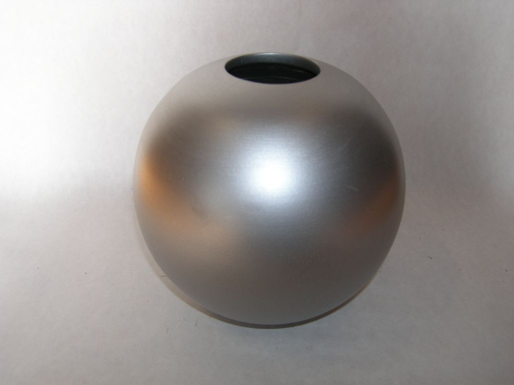 Váza 25*22,5 cm strieborna