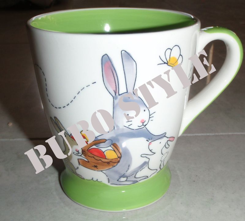 Keramika hrnček zajac