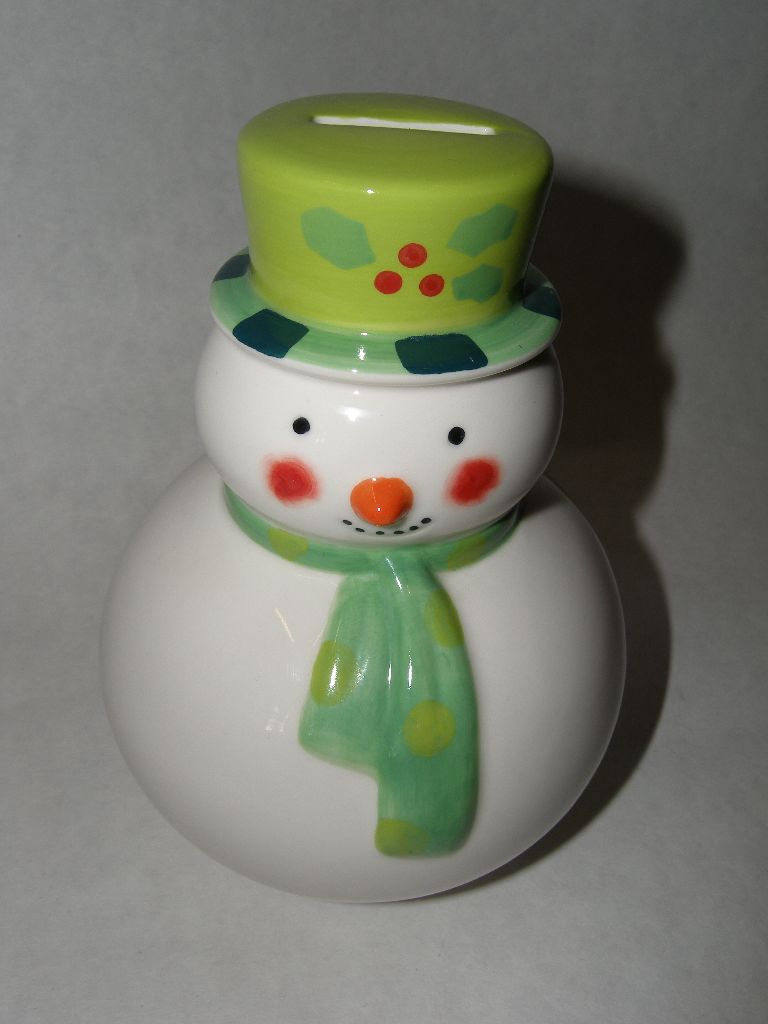 Pokladnička snehuliak