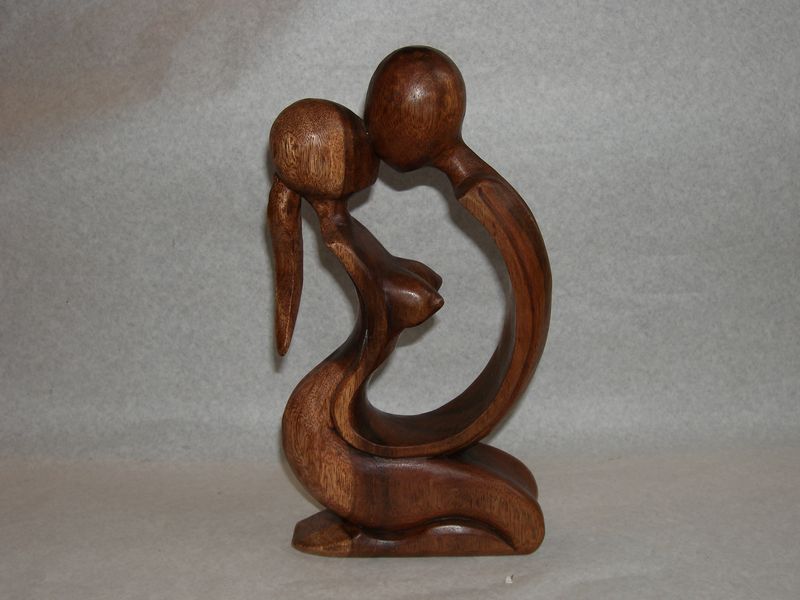 Milenci abstrakt cup 30 cm