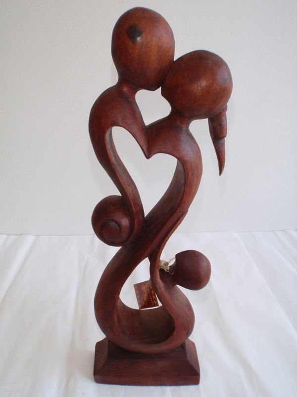 Milenci osmička s copom+ hlava  40 cm