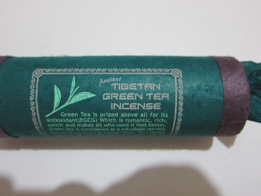 Tyčinky Green tea