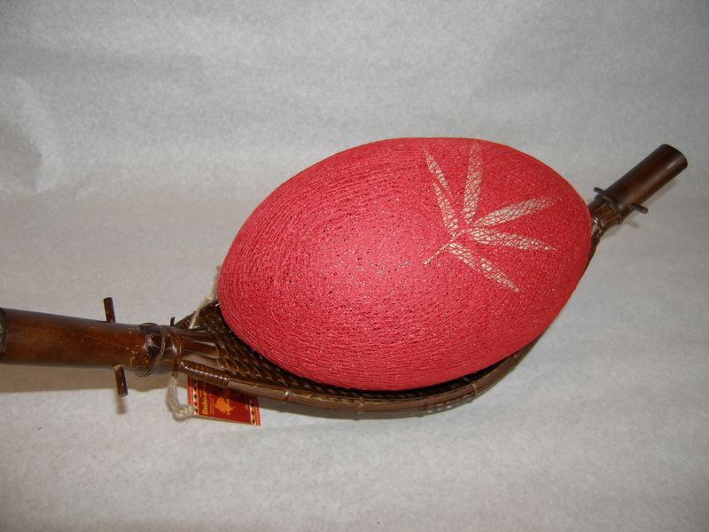 Lampa vajíčko S - červené