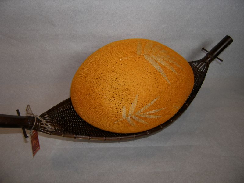 Lampa vajičko L - oranžové