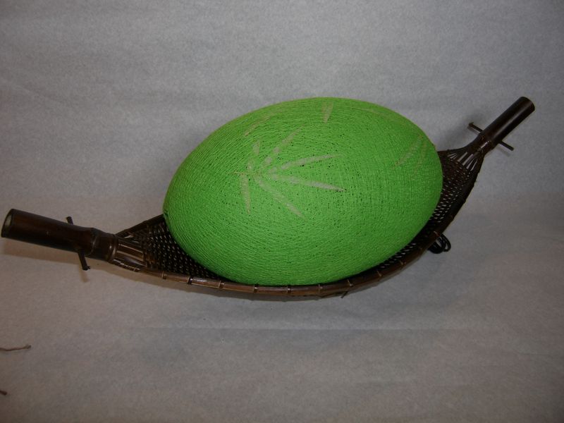 Lampa vajičko L - zelené